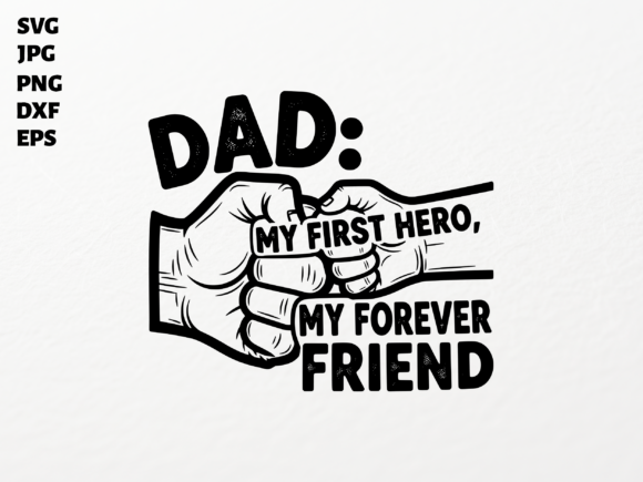 Download Dad My First Hero SVG for Cricut - Svg for cricut Collection