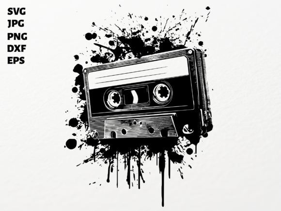 Download Retro Cassette Tape SVG for Cricut - Svg for cricut Collection