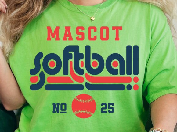 Download Striped Softball Team Logo SVG PNG - Softball team Collection