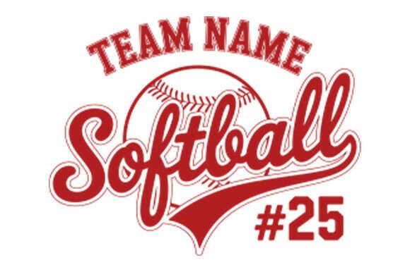 Download Softball Team Template, Retro Softball - Softball team Collection