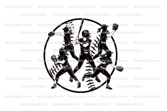 Download Softball Team SVG - Softball team Collection